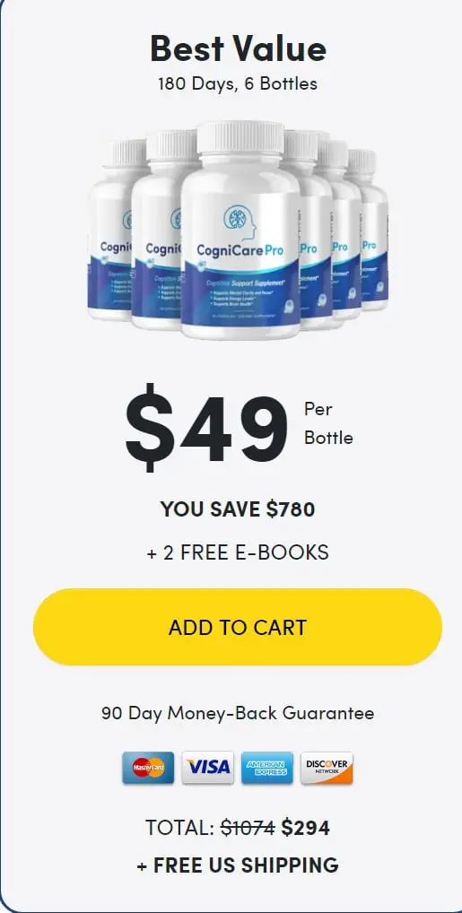 CogniCare Pro™ bottle 6